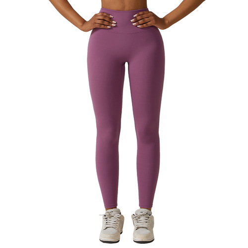 Zechuang running naked quick-drying fitness pants breathable outer tight sports pants high waist hip lifting yoga pants for women 8047