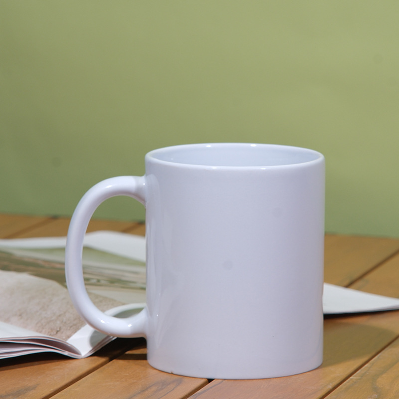 11oz 흰색 컵 사용자 정의