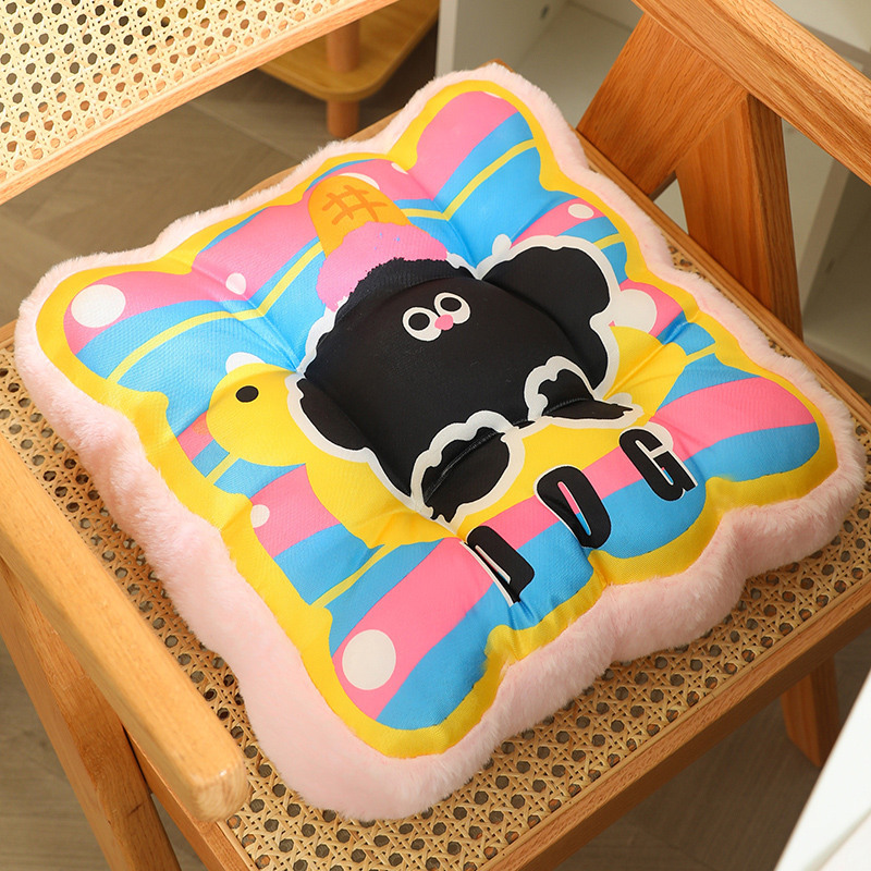 Cojín multifuncional de dibujos animados cojín de hielo de verano de estudiantes de oficina respaldo de cintura en stock al por mayor una agencia