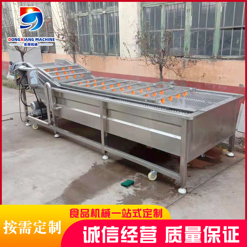 豆角青柠果蔬清洗机 不锈钢花生大豆气泡清洗机 果蔬气泡清洗机