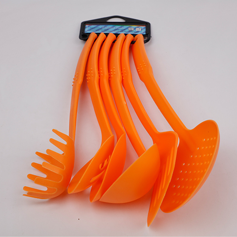 Cocinas de plástico PP de nylon resistente a altas temperaturas, 6 piezas, herramientas de cocina, herramientas de cocina, herramientas de cocina