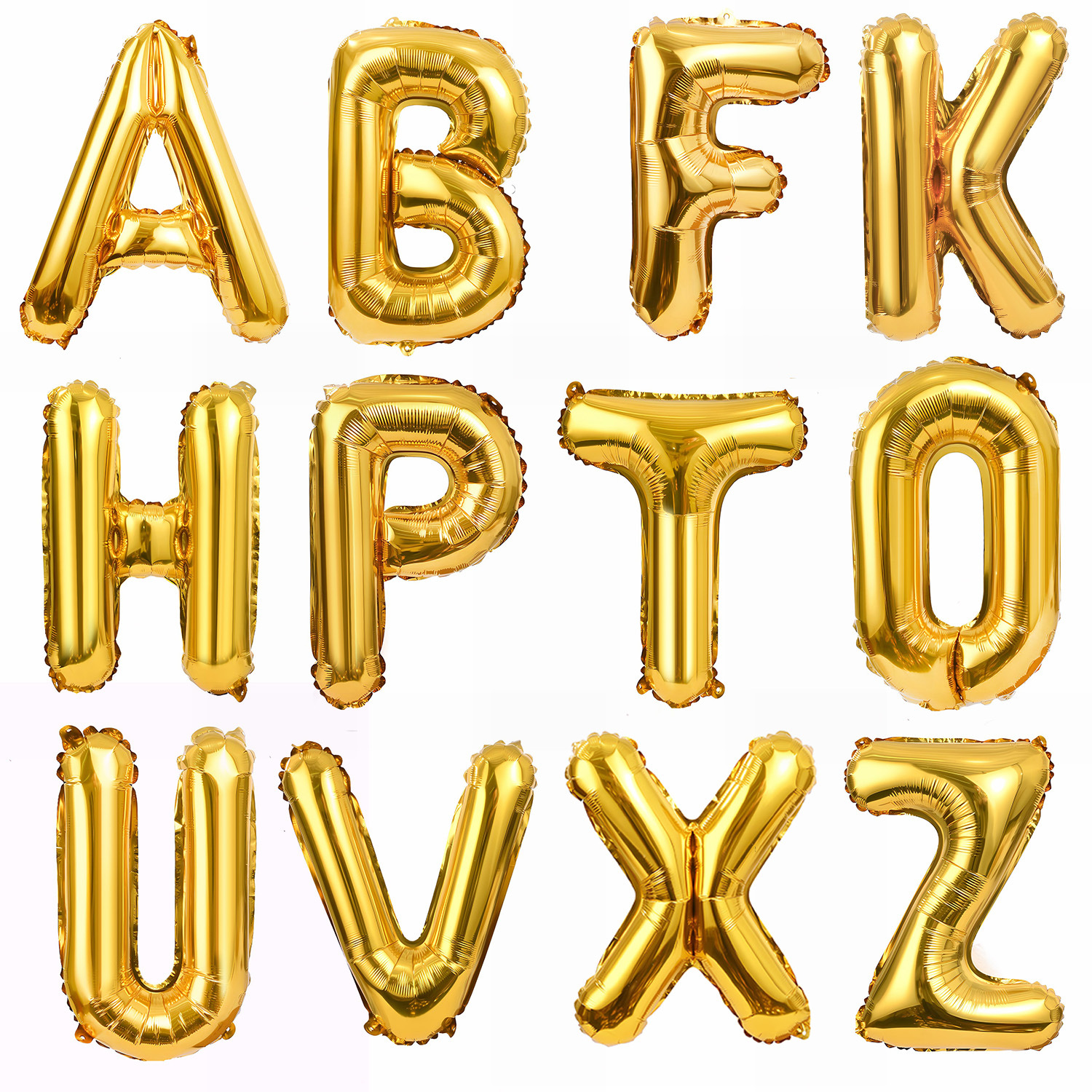 16 pulgadas letras inglesas globo rosa oro oro plata película de aluminio fiesta de cumpleaños fábrica al por mayor letra fiesta