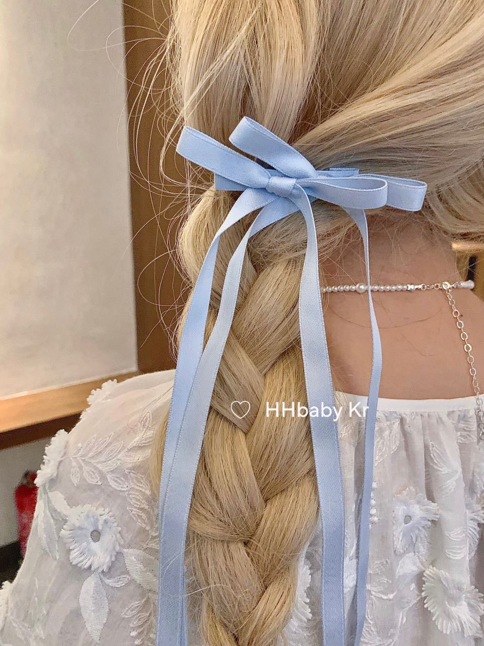 芭蕾风 美式少女丝带蝴蝶结飘带发夹绑带双马尾网红超仙编发头饰-阿里巴巴