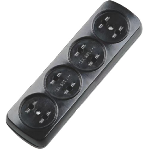 胶木转换插座黑色和米黄色任选