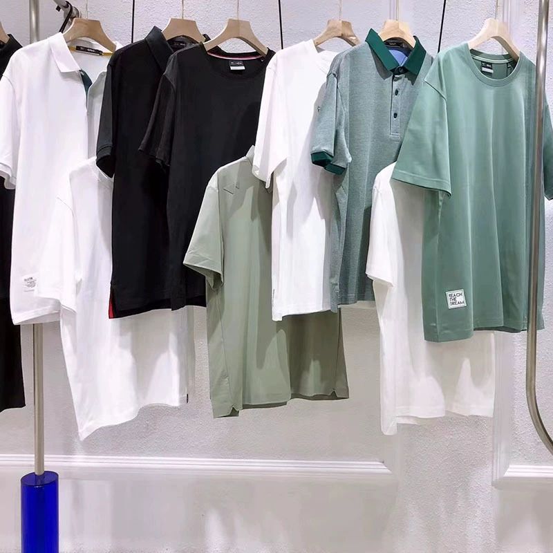 Семь лошадей 23 волка летние новые мужские футболки с короткими рукавами, хлопок для кожи, мягкий бренд скидки в прямом эфире