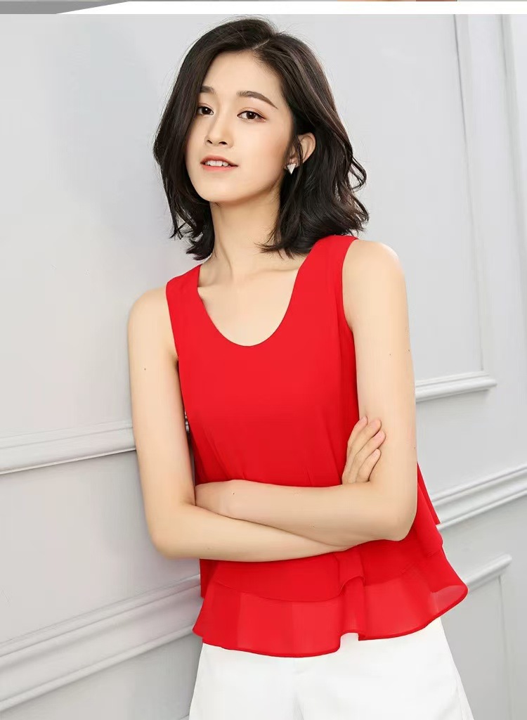 빨간 상의