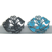 W60654�ŷ�diy�ֹ�����ɫͭ�����������Բ�ƻ���35*45mm