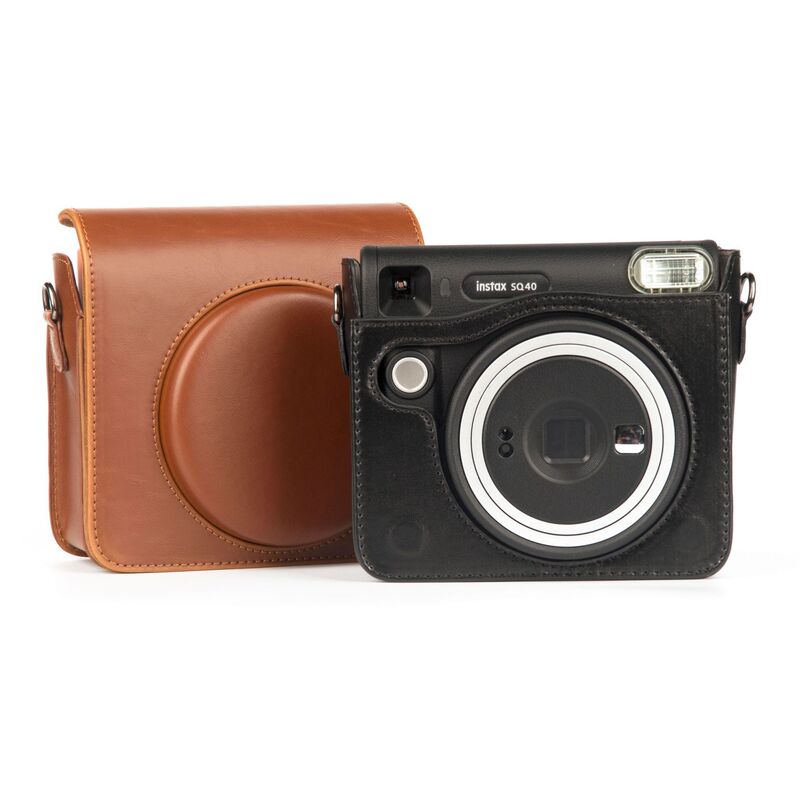 Applicable instax Fuji Polaroid leather case SQ40 bag camera bag
