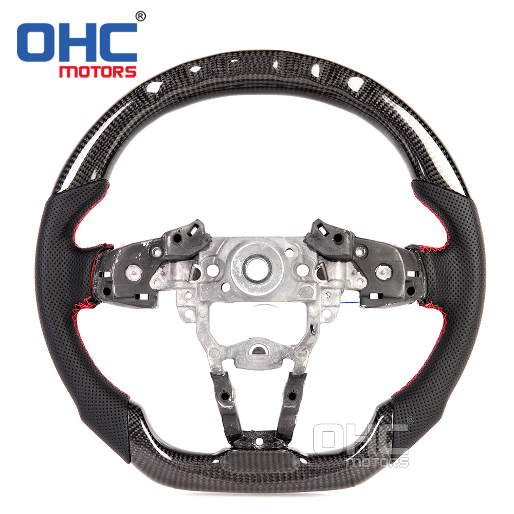 Suitable for Mazda Axela Cx-5 Cx-3 Led Smart Component Sports Multi-Function Carbon Fiber Steering Wheel