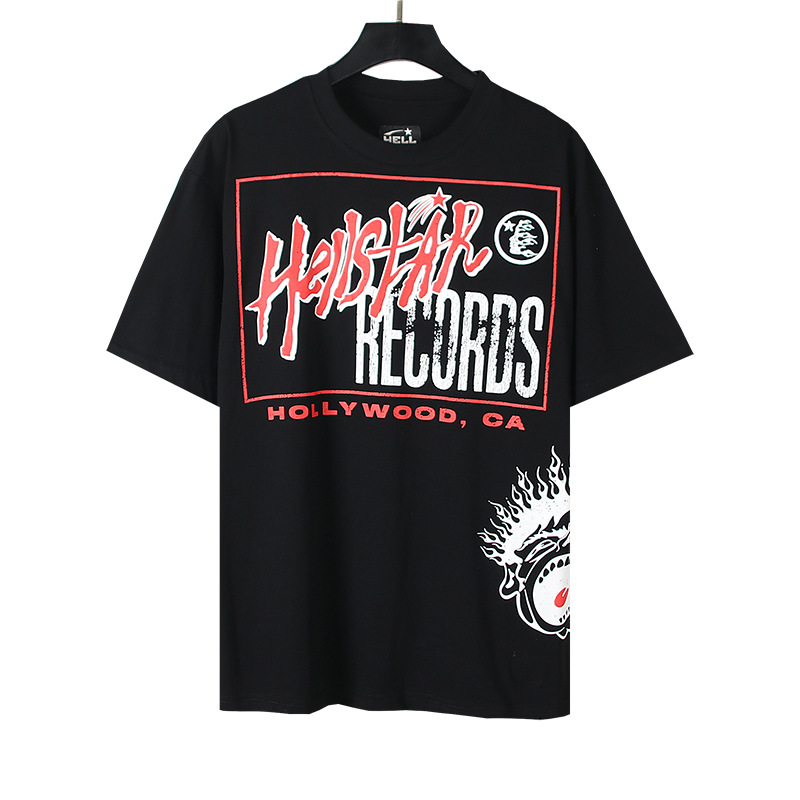 Venta al por mayor versión correcta pa marca de moda manga larga Camiseta palmera espalda Carta Grande logo manga de Batwing OS gota hombro superior