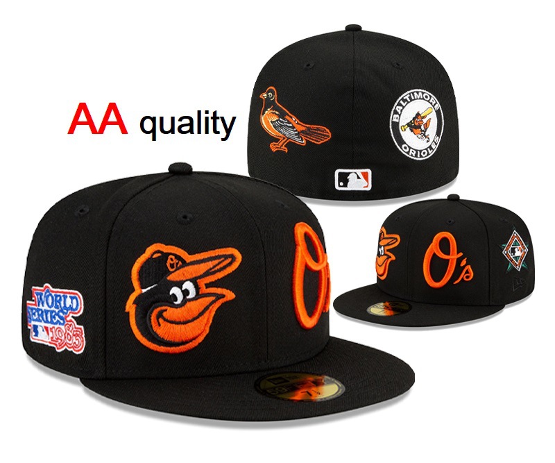 Sombrero de clase AA de alta calidad nueva gorra cerrada MLB gorra de béisbol para hombres y mujeres gorro bordado protector solar para exteriores