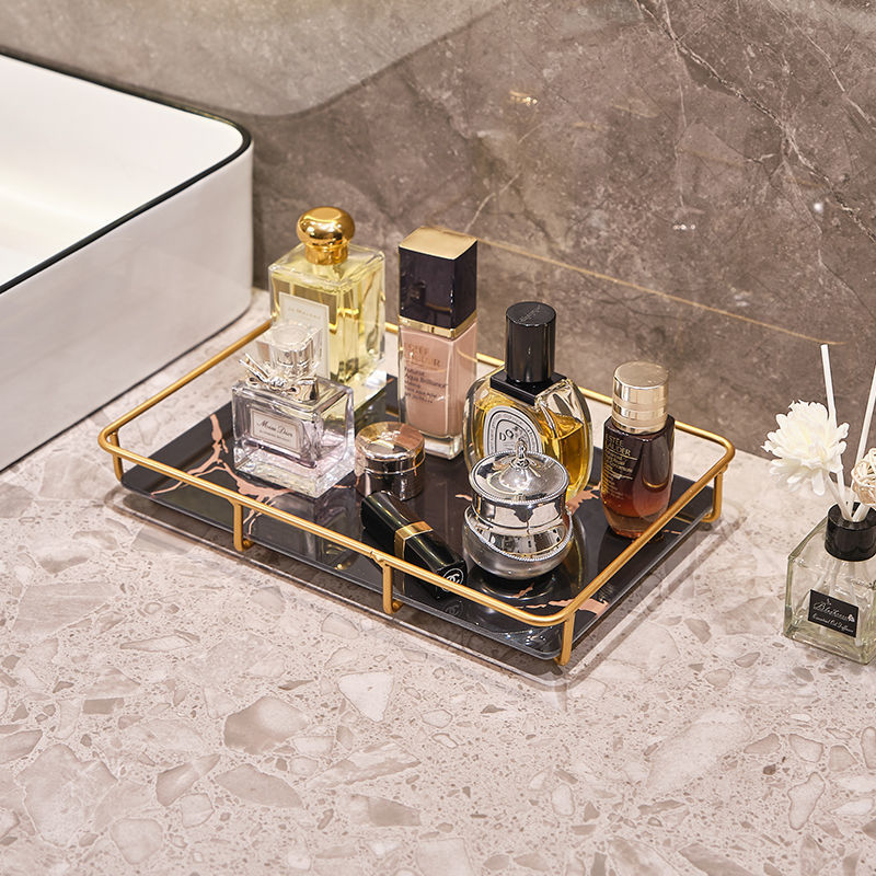Estante de almacenamiento para baño, lavabo, caja de cosméticos, inodoro, estante de almacenamiento para baño, diseño de estilo nórdico