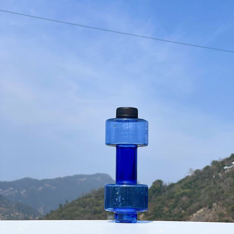 哑铃健身水杯水壶充水哑铃水杯便携注水哑铃塑料壶练臂肌健身水杯|undefined