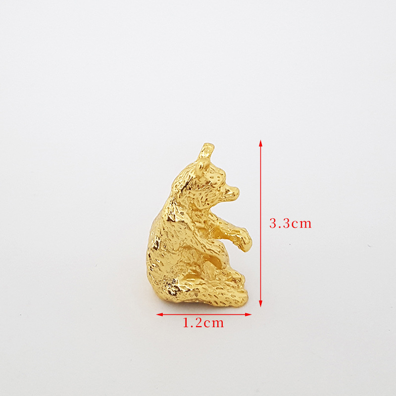 Luz casa de lujo cubierta de metal accesorios de elevación ciervos Cisne elefante animal decoración aromaterapia cubierta Candy Jar Accesorios