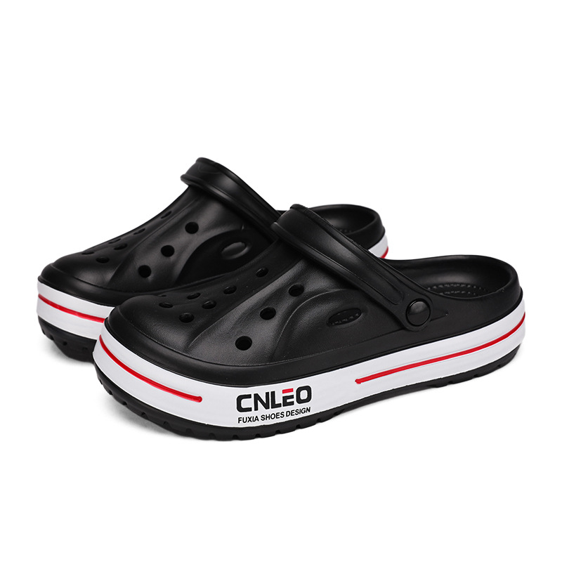 Zapatos de verano para hombres antideslizantes al aire libre sandálias de viaje de playa para interiores zapatillas de soleas gruesas