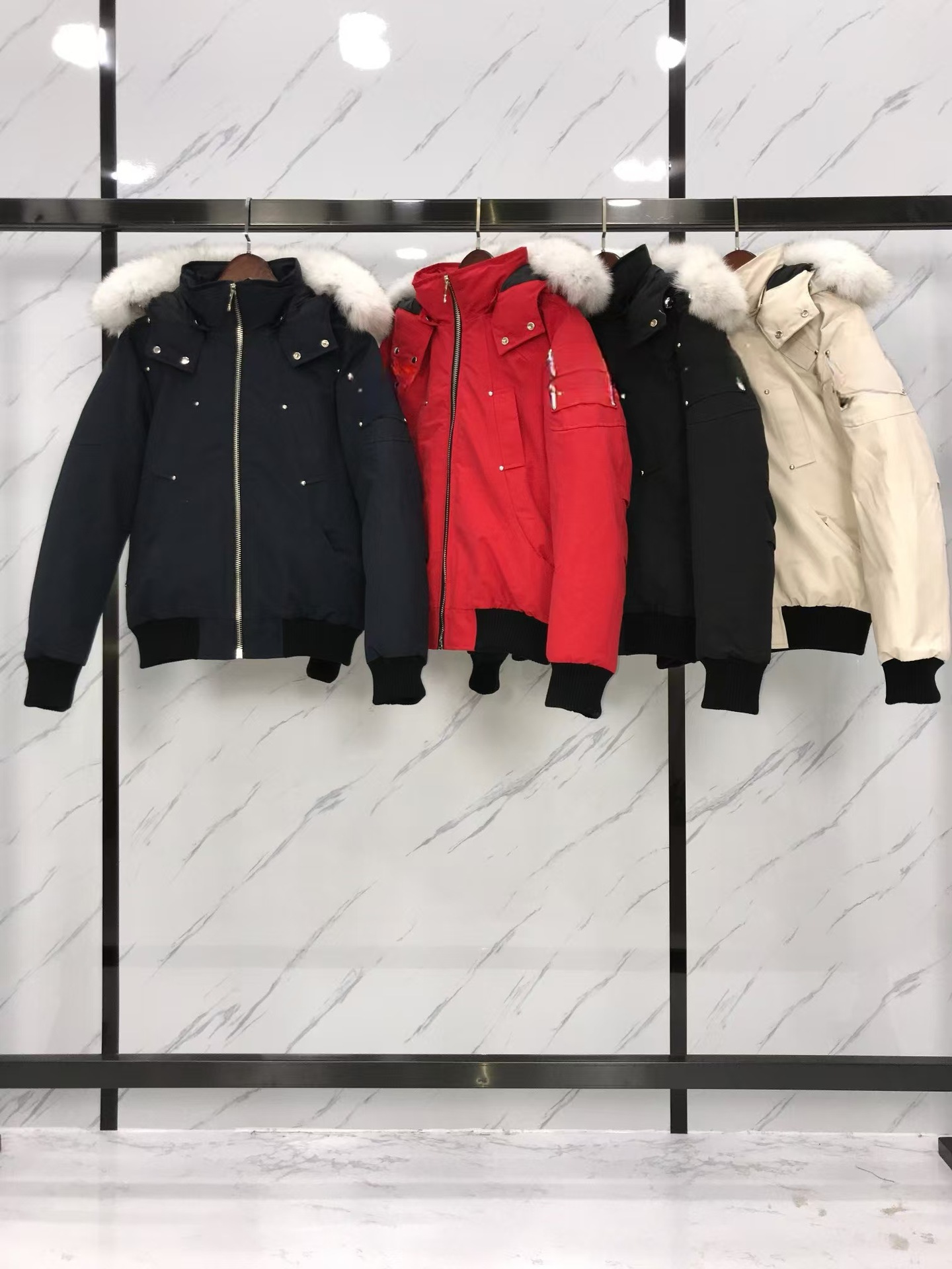 Moose Flight Jacket winter small scissors down jacket 02 men's…