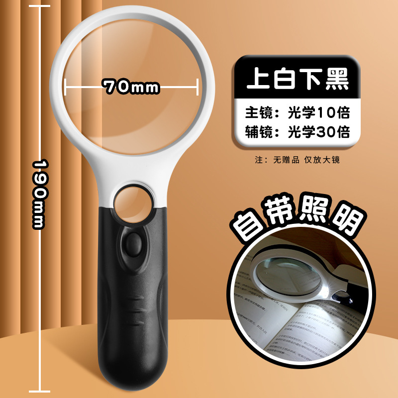 ドイツの30倍のルーペは落とし防止の規格品の子供の老人専用の携帯は本を読んで高清の老眼鏡を読みます。|undefined