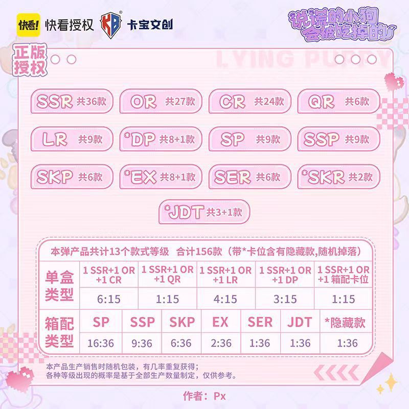正版《说谎的小狗会被吃掉》帜音悸动系列徽章盲盒漫画周边谷|undefined