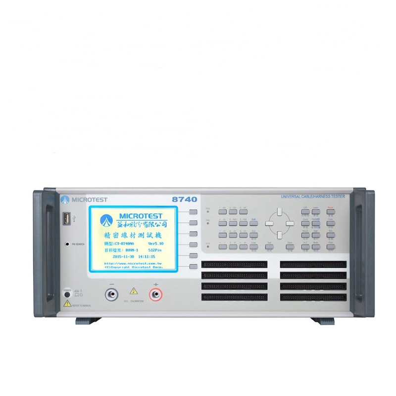 益和线材测试仪8740FA-128线材导通阻抗 元件测试 线材安规检测