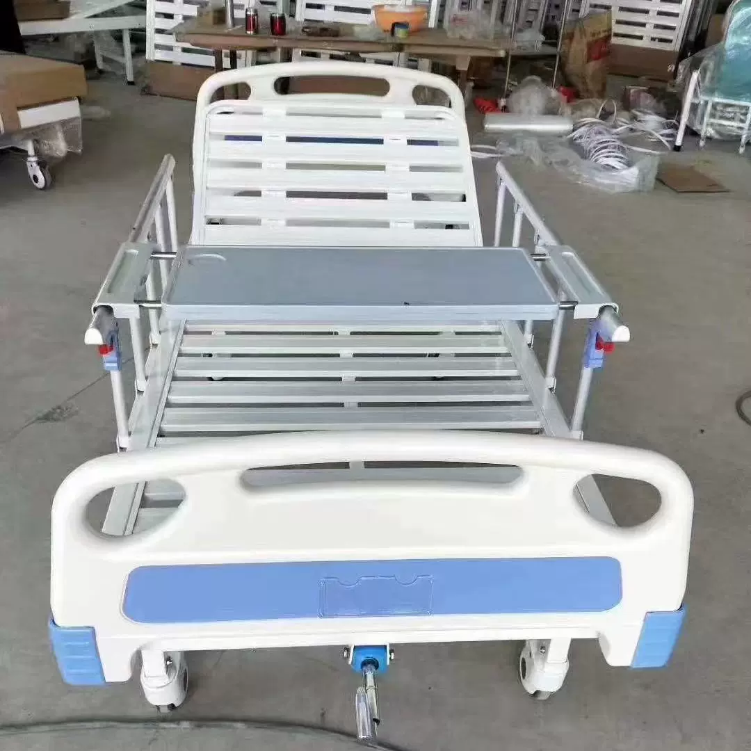 供应医院病床手动双摇床养老院房间设备可折叠病房护理床医用床