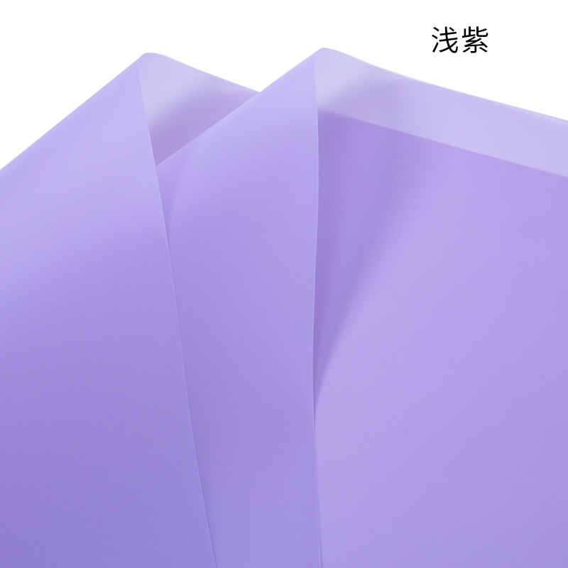 Papel de embalaje de flores al por mayor material de floristería ramo material de papel de embalaje material de embalaje papel de embalaje impermeable papel de doble cara bicolor Ouya