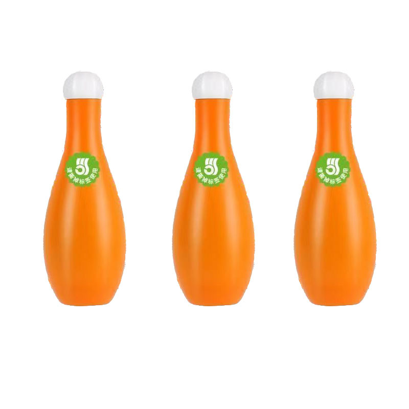 批发320克洁厕剂塑料瓶 日化瓶 马桶清洁剂保龄球包装瓶