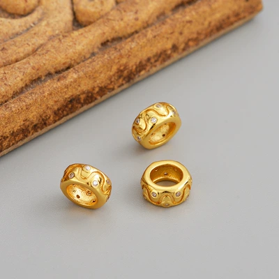 S925 Sterling Silver DIY Jewelry Zərgərlik ara hissələri - gz0003-s925-sterling-silver