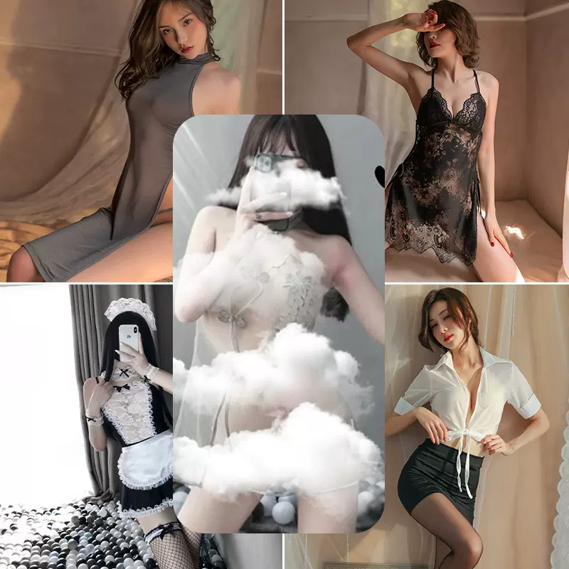 情趣内衣性感午夜魅力战袍免脱旗袍制服诱惑激情调情火辣睡衣女