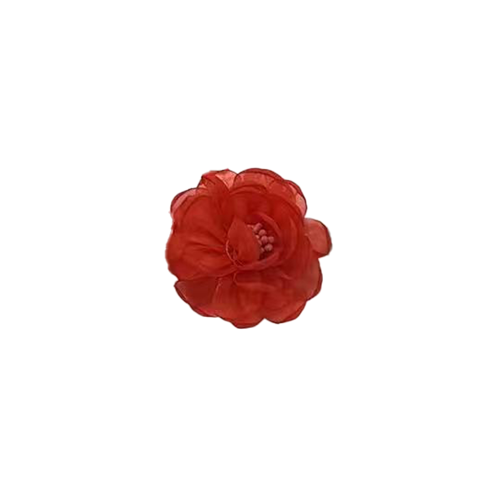 5 flores de tela de perla hermosa moda estereoscópica en blanco y negro accesorios de la habitación de tela pegada ropa bolsa accesorios para el cabello image 19