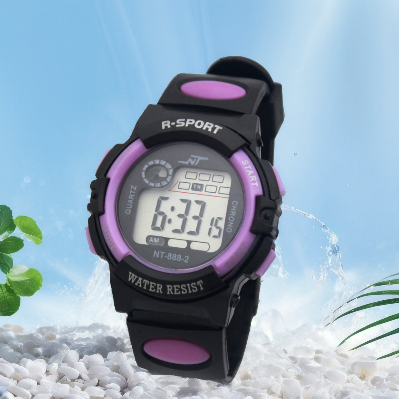 Reloj deportivo reloj electrónico para niños reloj de tendencia deportiva simple regalos promocionales reloj de los niños suministro físico en vivo