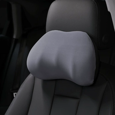 Waist support – Model Trade Car Headrest Seat - simple-memory-foam-headrest-gray