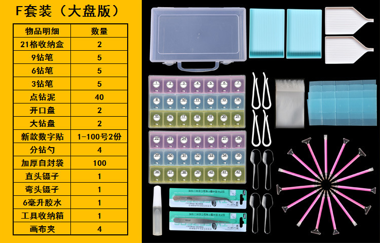 (F) Juego de herramientas