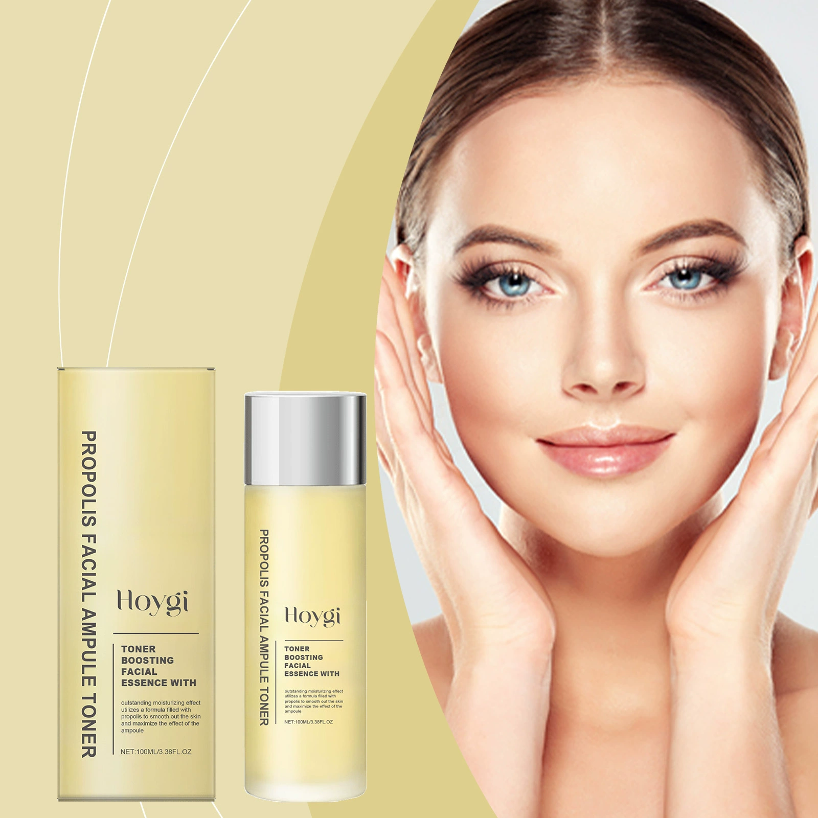 HOYGI Медовый керамидный тоник для лица, спрей-эссенция, увлажняющий лосьон для лица