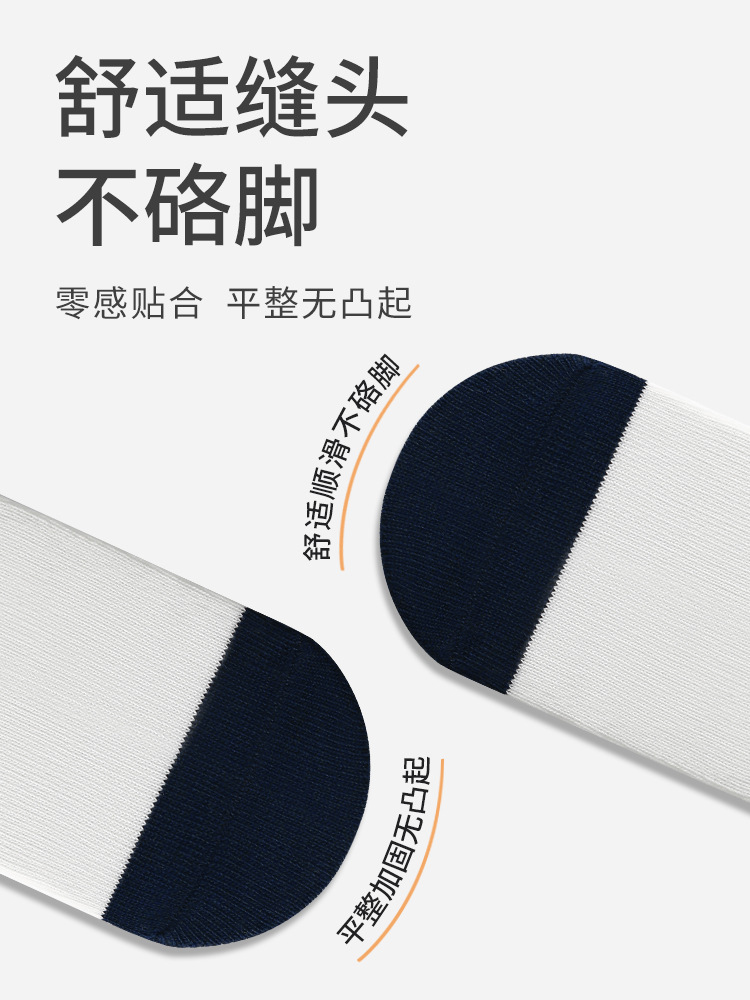 Calcetines para niños Primavera y otoño Nuevos productos Calcetines de tubo Calcetines de algodón para bebés Calcetines de bebé para niños y niñas a rayas de dibujos animados lindos