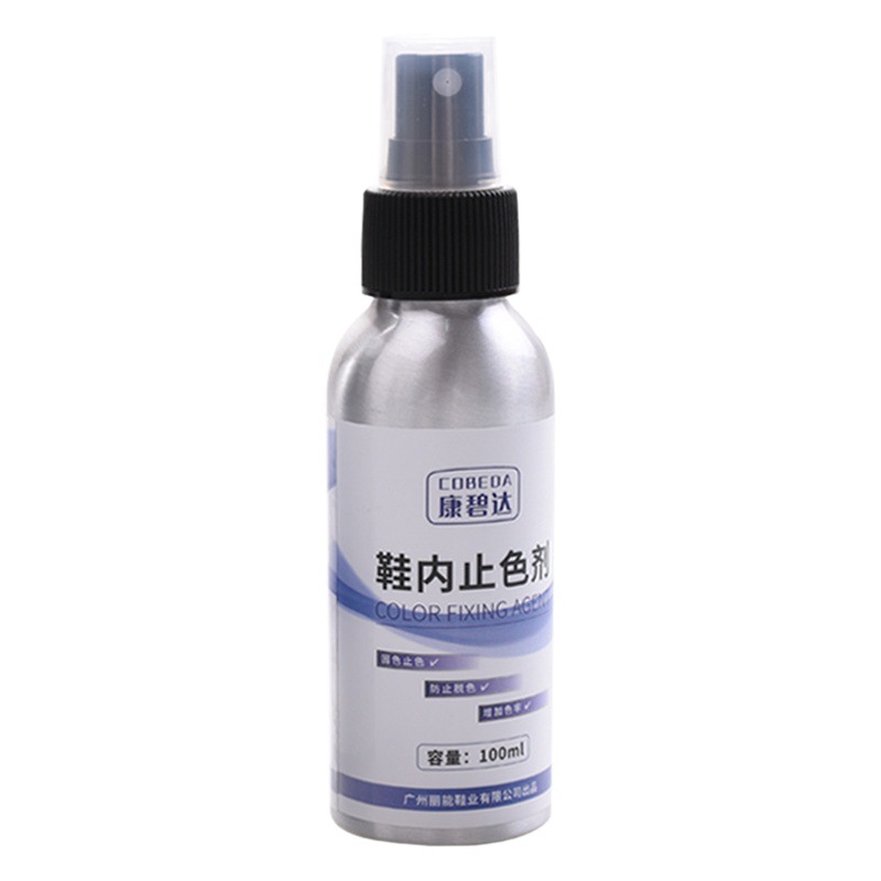 En stock al por mayor kangbida anti-decoloración y anti-desvanecimiento spray en zapatos agente de parada agente de fijación al por mayor