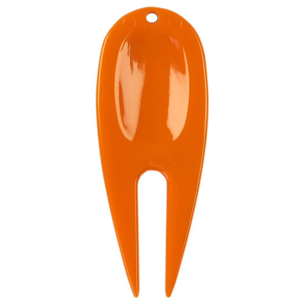 Golf green tenedor, tenedor de caddy, herramienta de reparación de césped, tenedor de bola de plástico