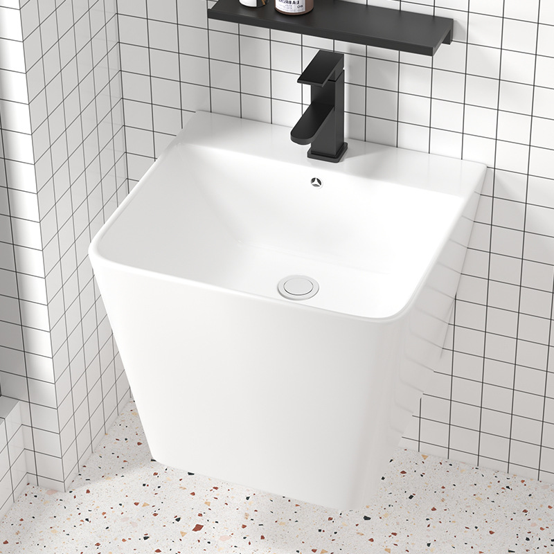 lavabo tipo pared lavabo cerámico pequeño lavabo lavabo doméstico mini lavabo colgante
