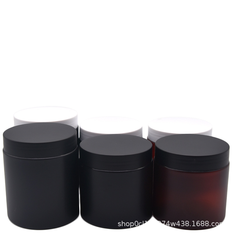 Pet botella de crema de plástico, mascarilla cosmética, frasco de productos para el cuidado de la piel, envase de subembotellado, pequeña capacidad, portátil