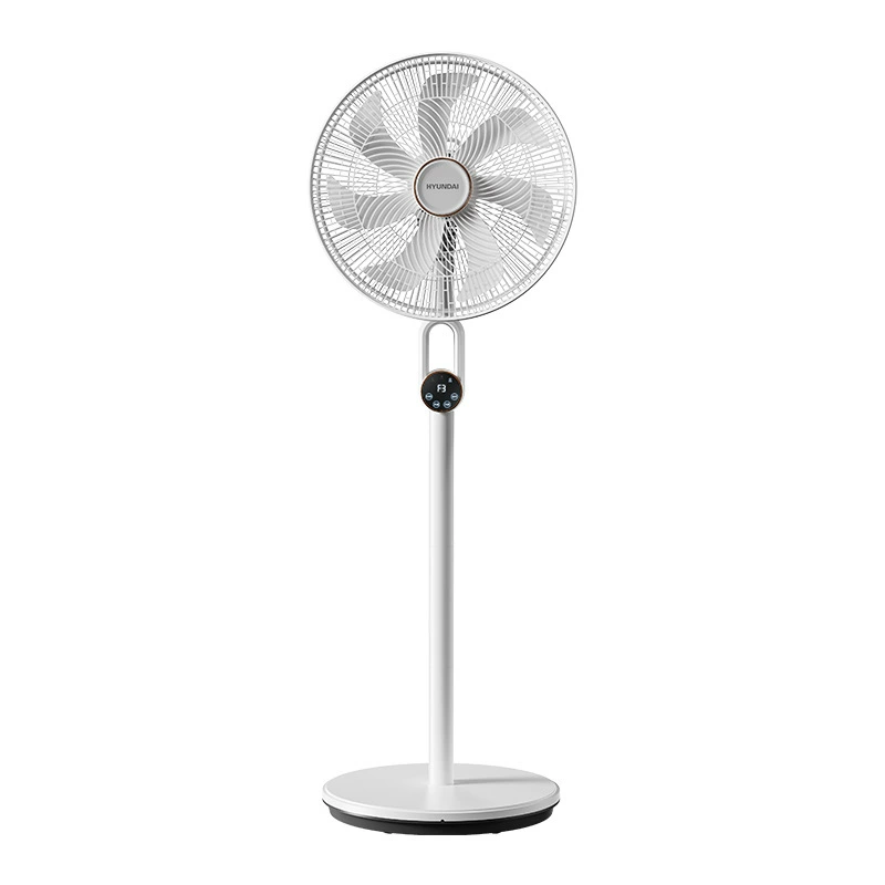 HYUNDAI three-speed electric fan for home desktop 7 blades powerful standing fan with remote control energy-saving fan for dormitory