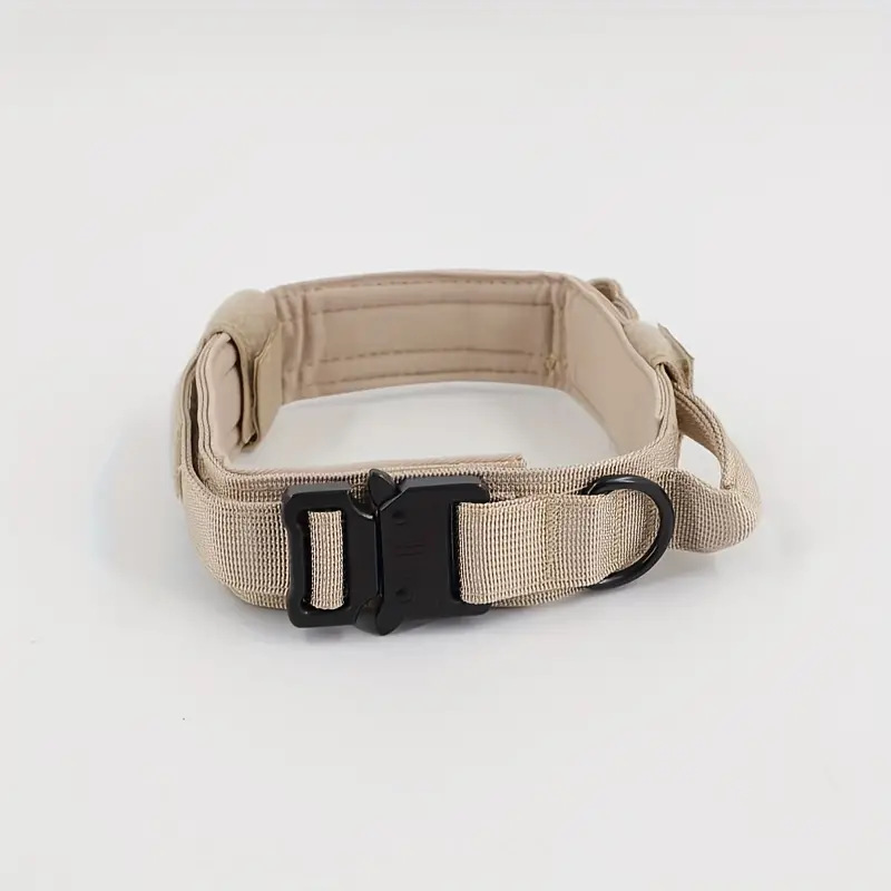 Collar de perro táctico khaki