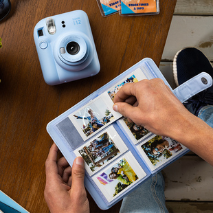 Polaroid Mini Photo Paper One-Time Imaging Mini11/12/40/90/7/8/9/Se Universal Cartoon White Edge Photo