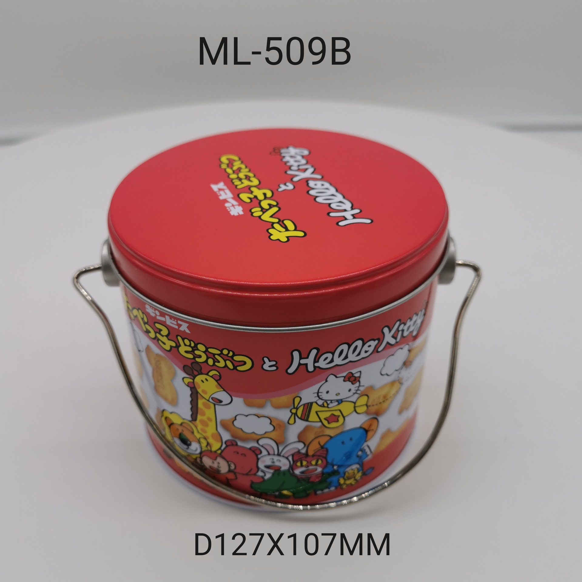 批发马口铁喜糖盒曲奇饼干盒婚庆伴手礼盒手提圆桶结婚礼品罐盒子