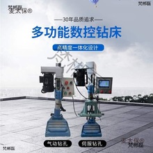 数控钻床全自动攻丝机多轴器双伺服钻攻一体机气动钻孔台式麦太保