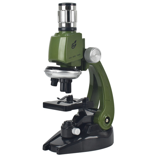 Elementary school students' microscope toy science experiment children's student educational high-power biological microscope with mobile phone holder