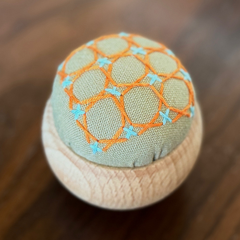 Paquete de material de bricolaje de bordado, bordado de espinas, práctica para principiantes, bolso de mano, juego de regalo, flor de bordado Lu, caja de inserción de aguja de autobordado tridimensional