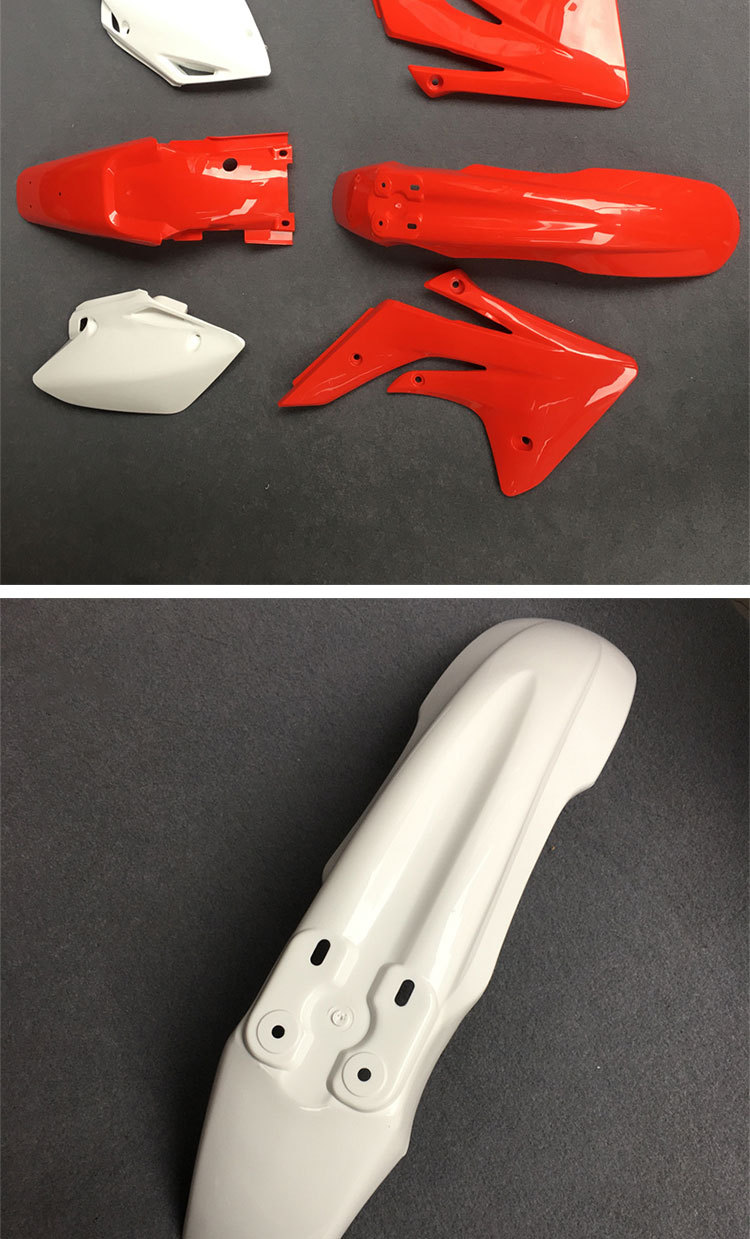 Hailing M4MX5MX6M7M8 off-road motorcycle Shell full car appearance plastic parts T4T6 front and rear mudguards