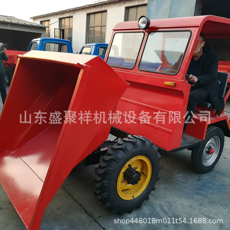 Шенгджухианг четырехколесный дизельный багги для строительных площадок, бетоновоз, инженерный самосвал