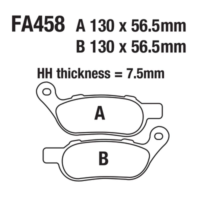 FA458 Harley Luwei Fat Boy – Tormoz supportları
