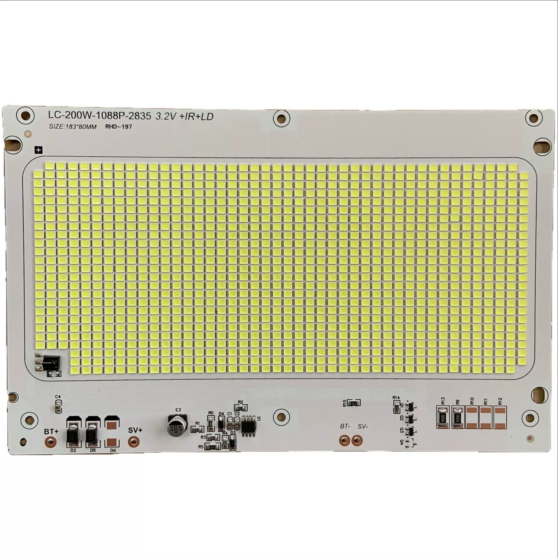 Spotlight solar-powered, light source, controller