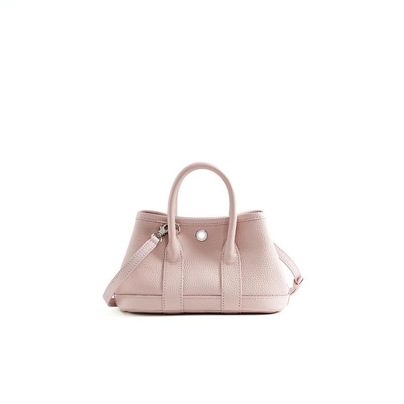 Garden Bag Mini Genuine Leather Shoulder Crossbody Bag For Women Niche Luxury Office Handbag - Thumbnail 8